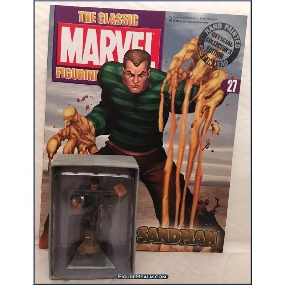Eaglemoss 1:16 Classic Marvel Figurine w/Book: Sandman‎ #27